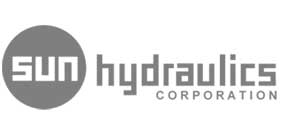 Gray logo image for customer Sun Hydraulics