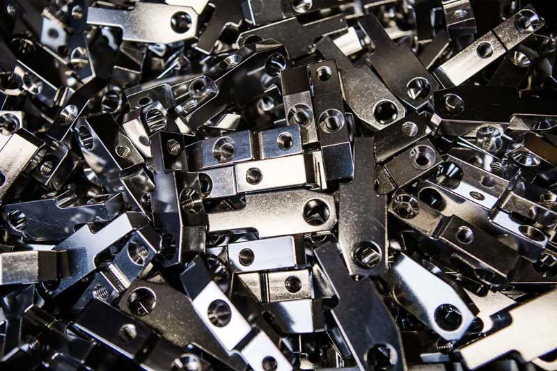 Finished machined parts
